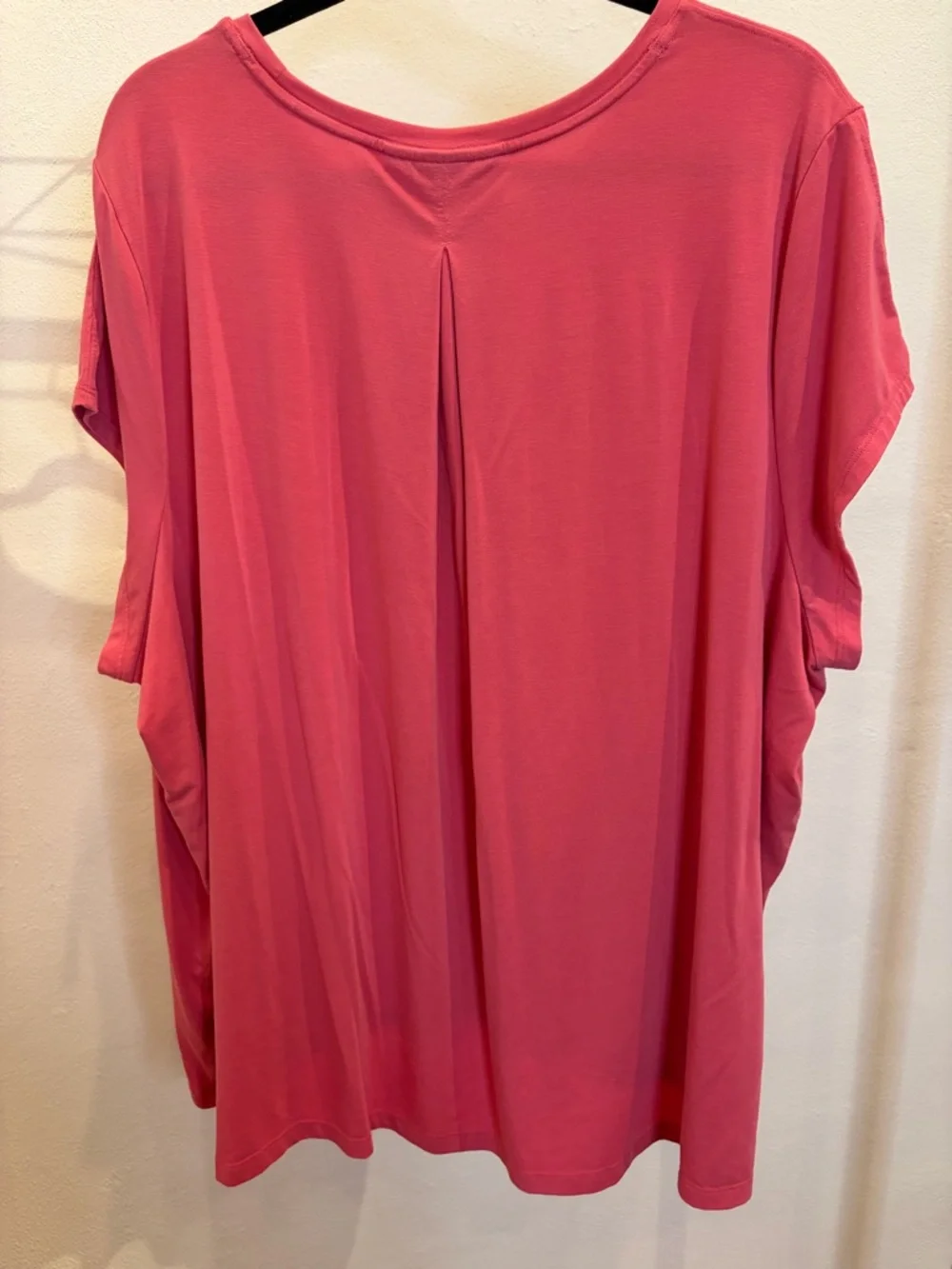 Athleta Draped Short Sleeve Tee in Rose - Picture 2 of 3